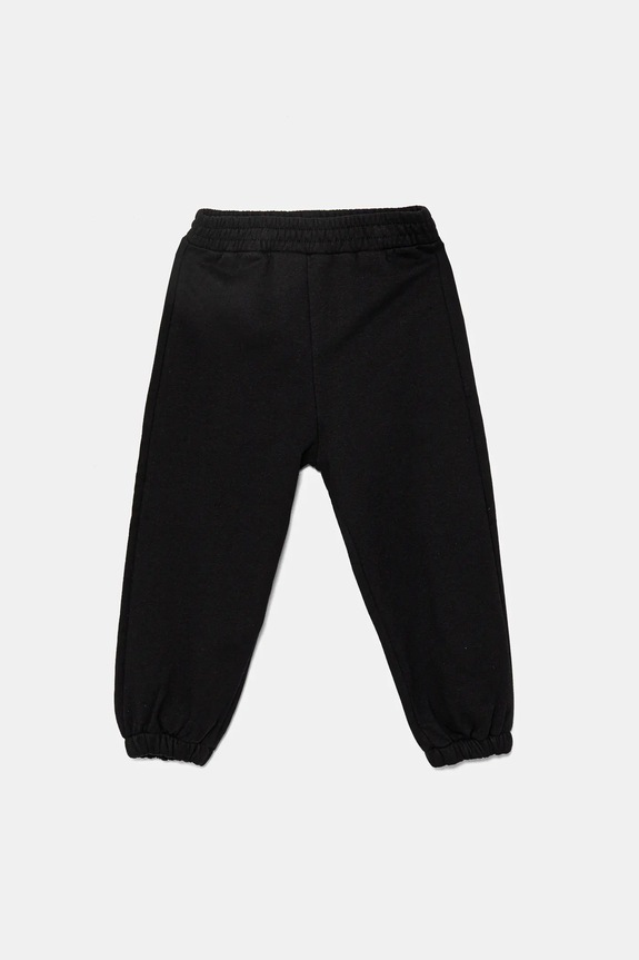 Patrizia Pepe pantaloni tuta in cotone bambino/a K103 maglia nero 7P0326