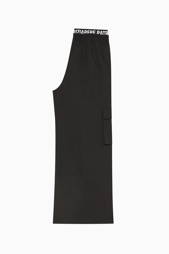 Παιδικό παντελόνι Patrizia Pepe K103 7P0385 μαύρο SS25