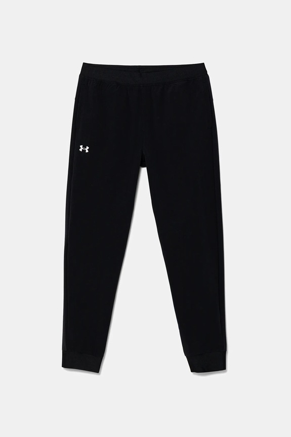 Dětské tepláky Under Armour Rival Woven Jogger látka černá 1384207