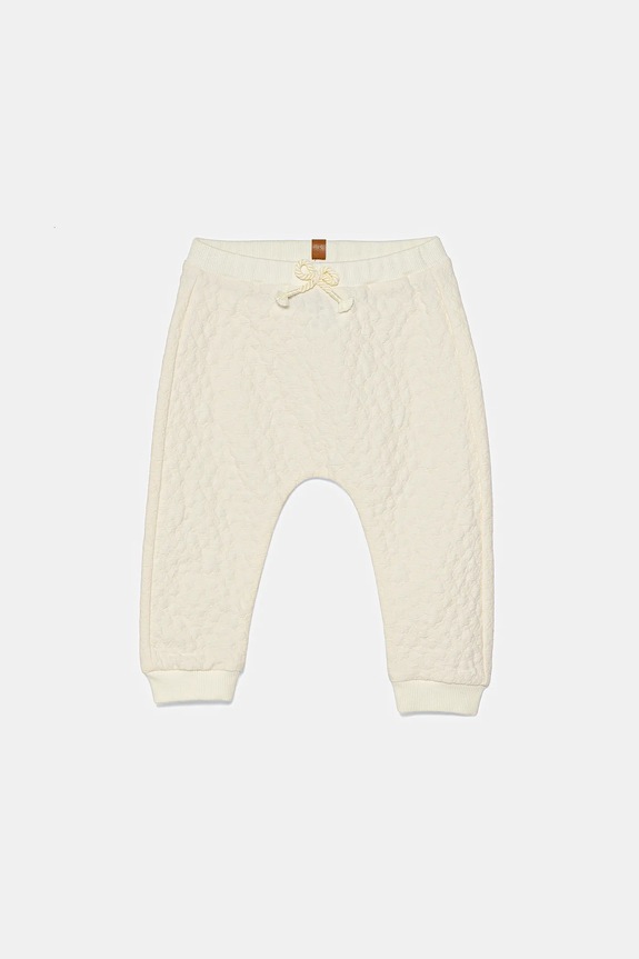 Βρεφικό φούτερ United Colors of Benetton εμπριμέ μπεζ 3JEXAF02B.W.Seasonal