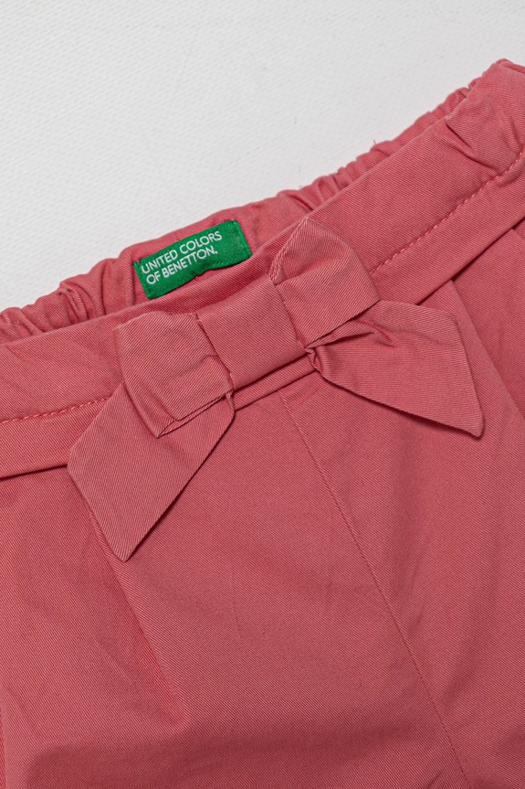 Djevojčice Dječje hlače United Colors of Benetton 4T48GF02C.P.Seasonal roza