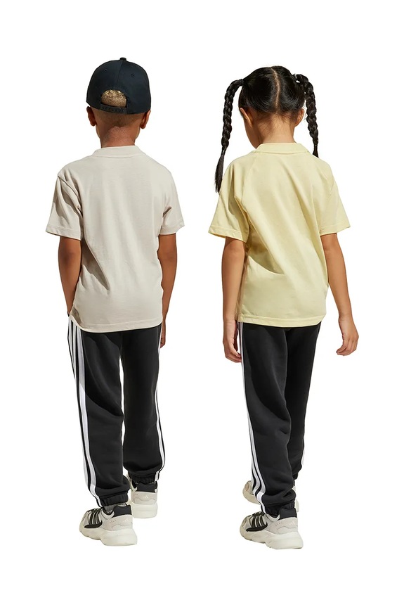 Detské tepláky adidas JC9612 čierna