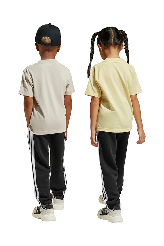Detské tepláky adidas JC9612 čierna