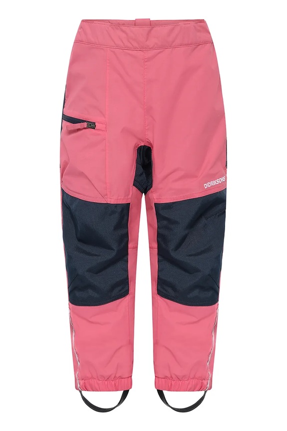 Didriksons spodnie dziecięce DUSK KIDS PNT 505272 różowy SS25