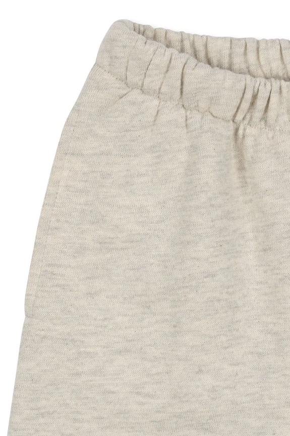 Dječji pamučni donji dio trenirke Konges Sløjd LOUPY LOU SWEAT PANTS GOTS siva KS102707