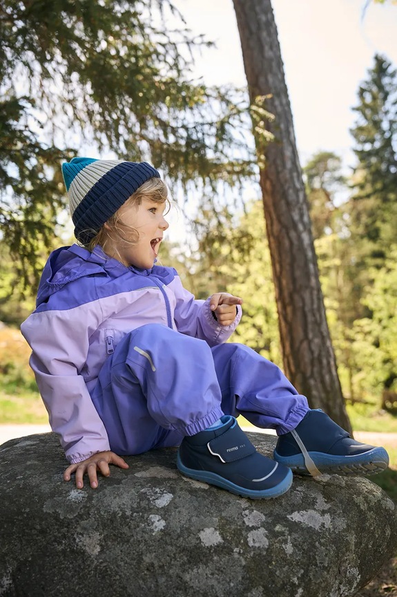 Reima pantaloni pentru copii Kaura panza violet 5100148B.PPYA