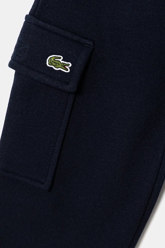 CHLAPEC Dětské tepláky Lacoste XJ7345 námořnická modř
