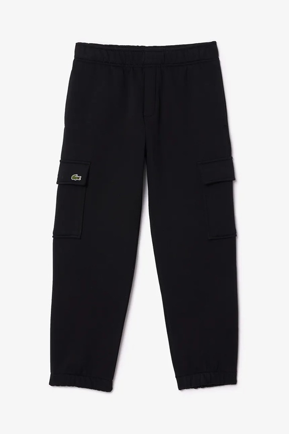 Dječji donji dio trenirke Lacoste XJ7345 crna AW25