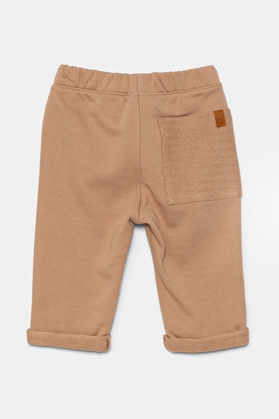 Детски спортен панталон United Colors of Benetton 3LAXAF024.W.Seasonal кафяв SS25
