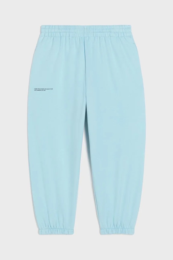 Pangaia nadrág KIDS' 365 MIDWEIGHT TRACK PANTS állítható kék 10000280.CARRYOVER