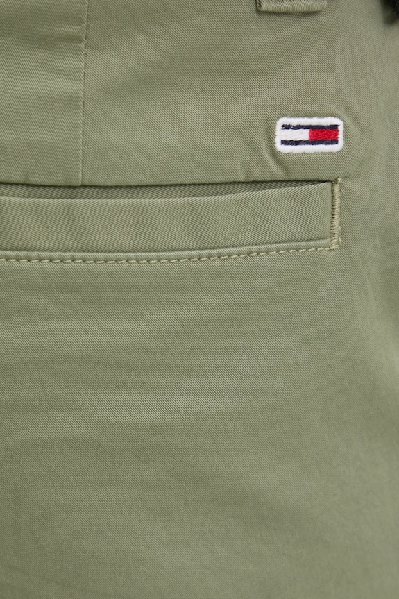 Tommy Jeans spodnie zielony DM0DM20282
