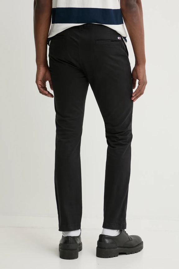 Odzież Tommy Jeans spodnie DM0DM20282 czarny