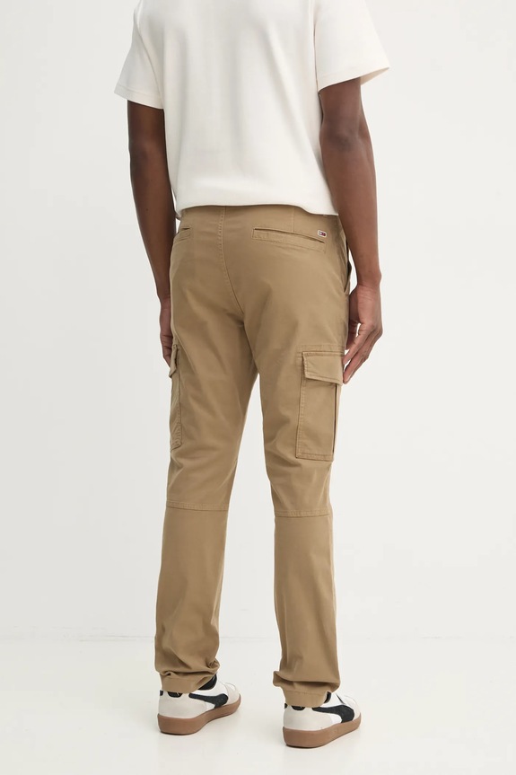 Odzież Tommy Jeans spodnie DM0DM20281 zielony