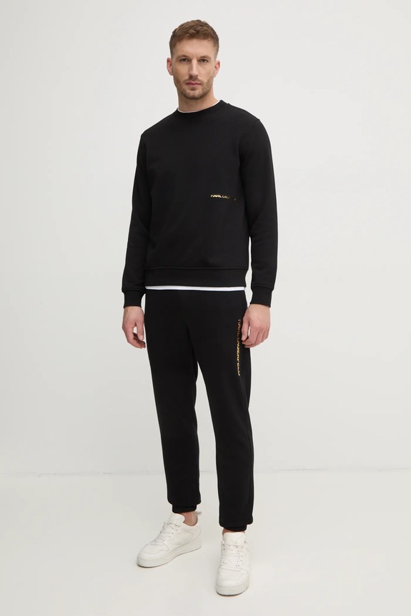 Tepláky Karl Lagerfeld 705464.551900 černá SS25