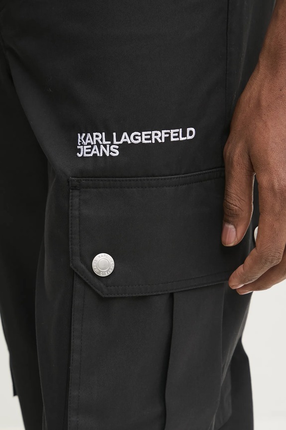 Karl Lagerfeld Jeans spodnie czarny A1M10054