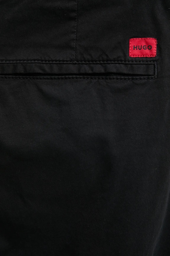 Nohavice HUGO David251D čierna 50530886