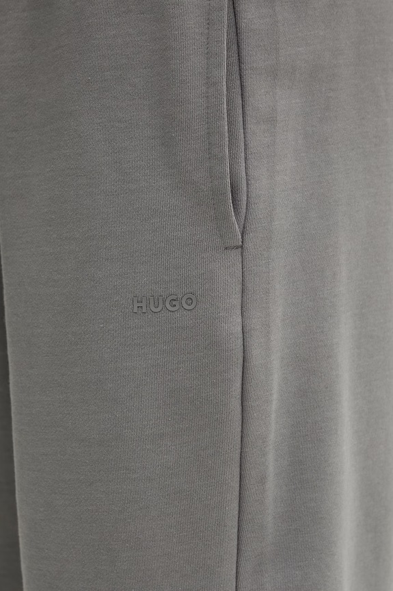 HUGO pantaloni scurți de trening bărbați din bumbac Dayono gri 50530696