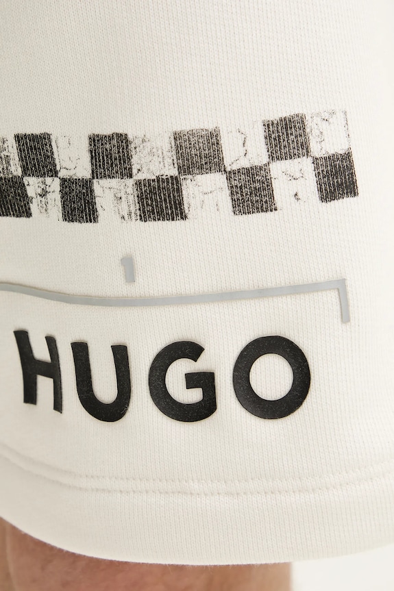 HUGO pantaloni scurti bej 50531759