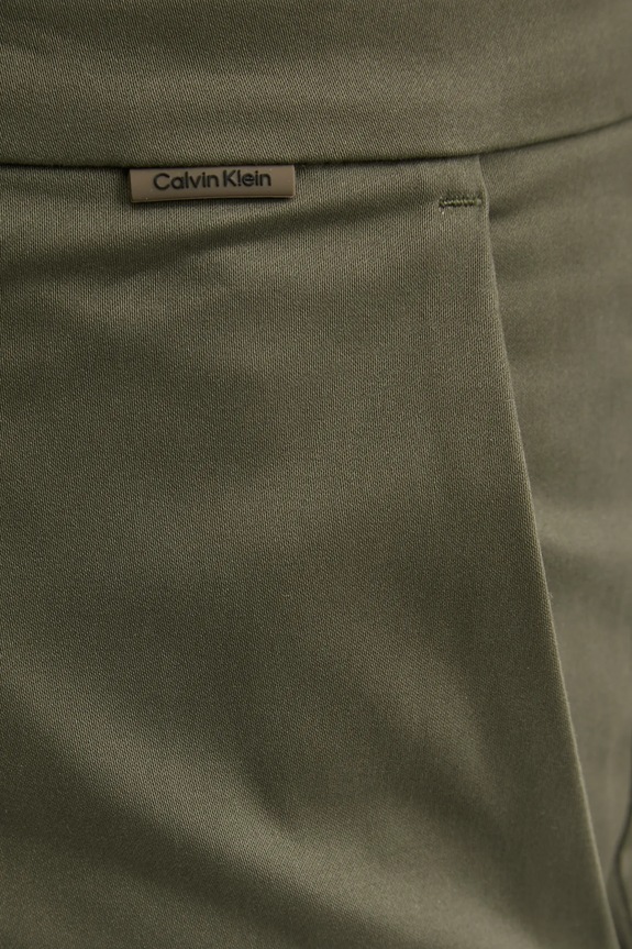 Calvin Klein spodnie zielony K10K113423