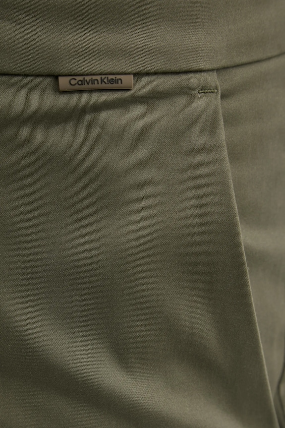 Calvin Klein spodnie zielony K10K113423