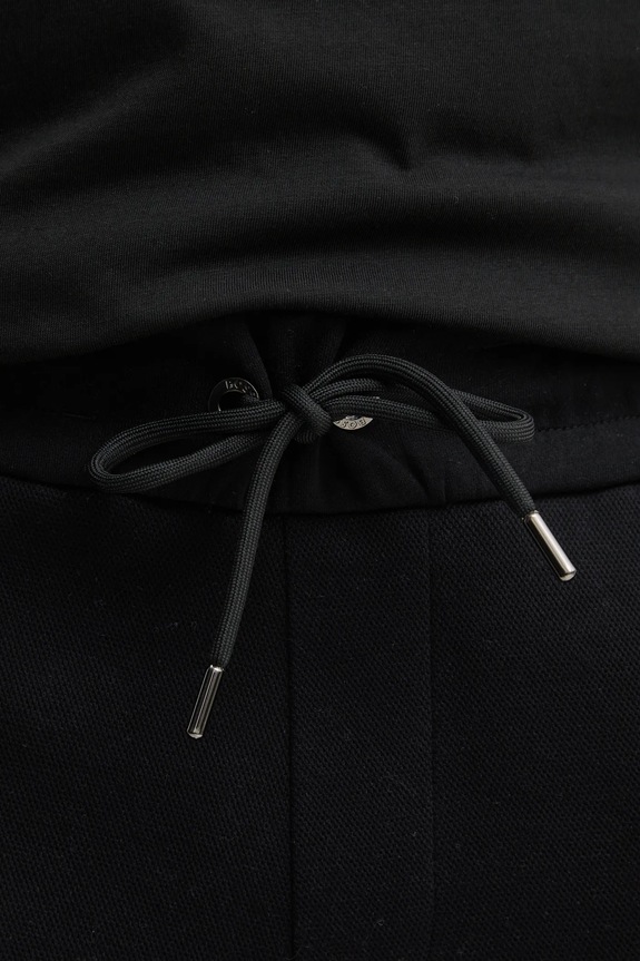 BOSS Pantaloni de trening bărbați cu bumbac negru 50532772