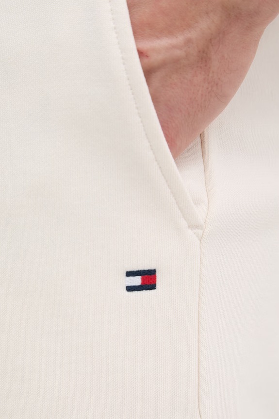 Tommy Hilfiger pantaloni scurți de trening pentru bărbați, din bumbac bej MW0MW37240