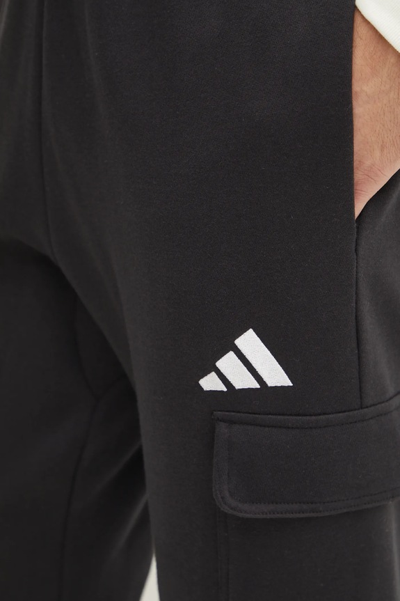 adidas melegítőnadrág Feelcozy fekete JE3820