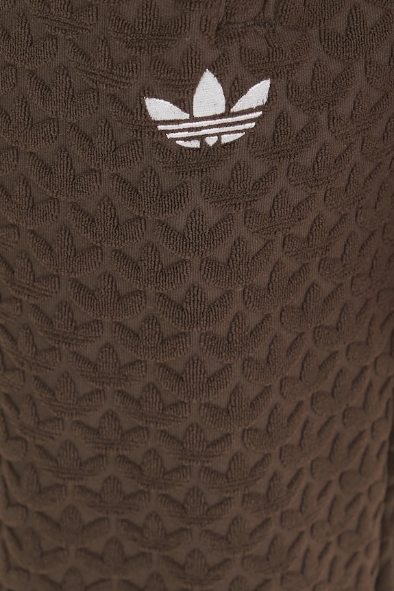 adidas Originals pantaloni de trening Q12 MONOGRAM TR maro JP4428