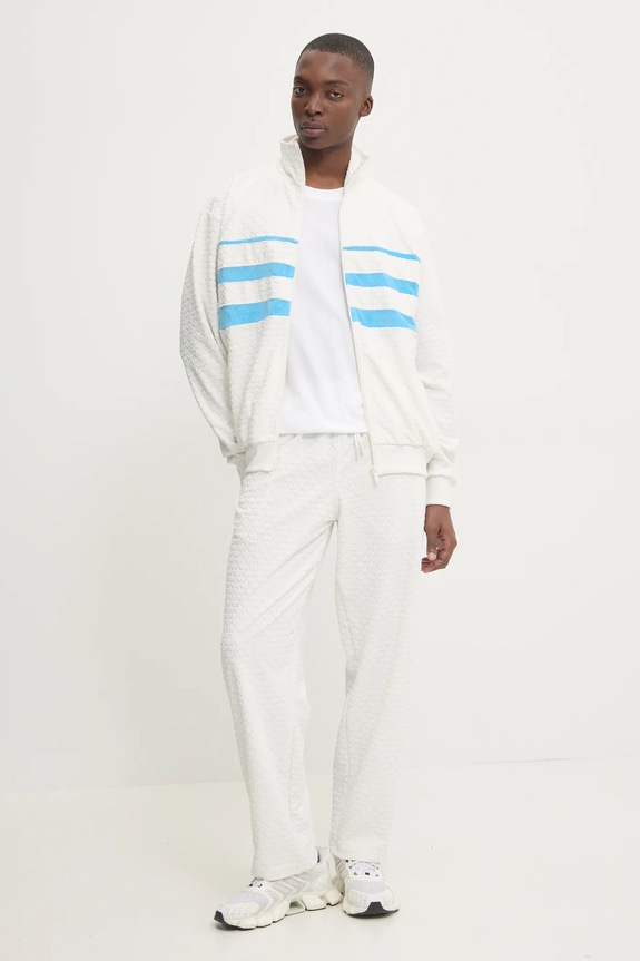 Tepláky adidas Originals Q12 MONOGRAM TR JP4429 béžová SS25