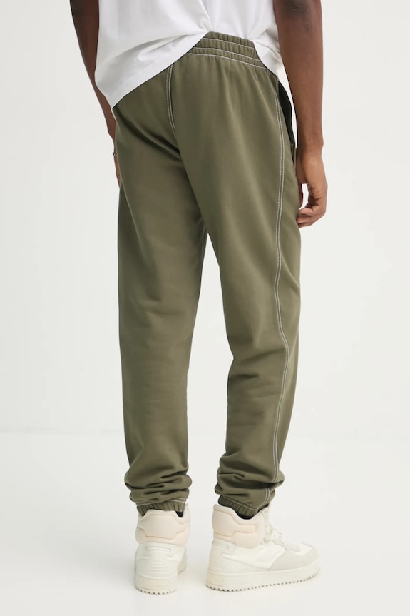 Oblečenie Bavlnené tepláky adidas Originals Wabash JP4486 zelená