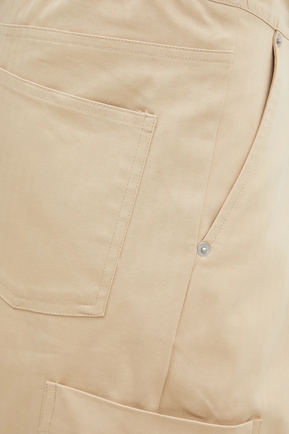 Брюки Drôle de Monsieur Le Pantalon Cropped Twill бежевый F.BP155.CO206.BG