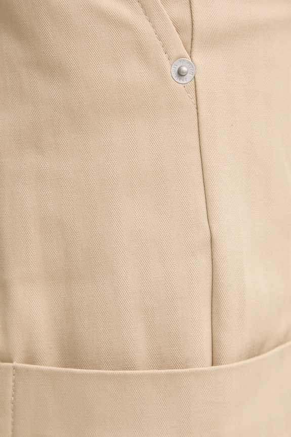 Nohavice Drôle de Monsieur Le Pantalon Cropped Twill F.BP155.CO206.BG béžová