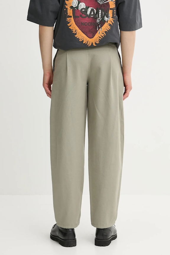 Ρούχα Βαμβακερό παντελόνι A.P.C. pantalon willow COGBJ.F08486 πράσινο