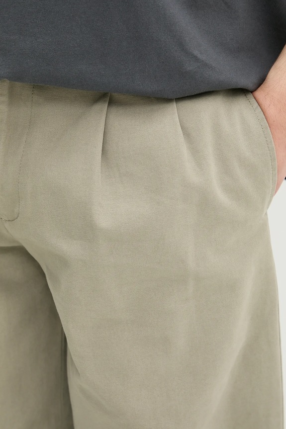 Βαμβακερό παντελόνι A.P.C. pantalon willow πράσινο COGBJ.F08486