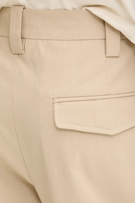 A.P.C. pamut nadrág pantalon renato bézs COHFU.H08428