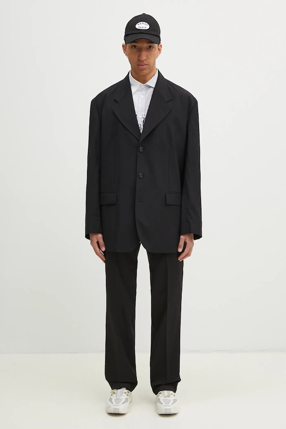 Брюки MM6 Maison Margiela SH0KA0035 чёрный
