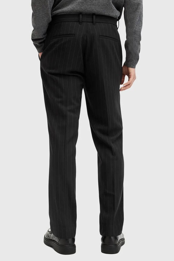Nohavice AllSaints HEDDON M042QB čierna