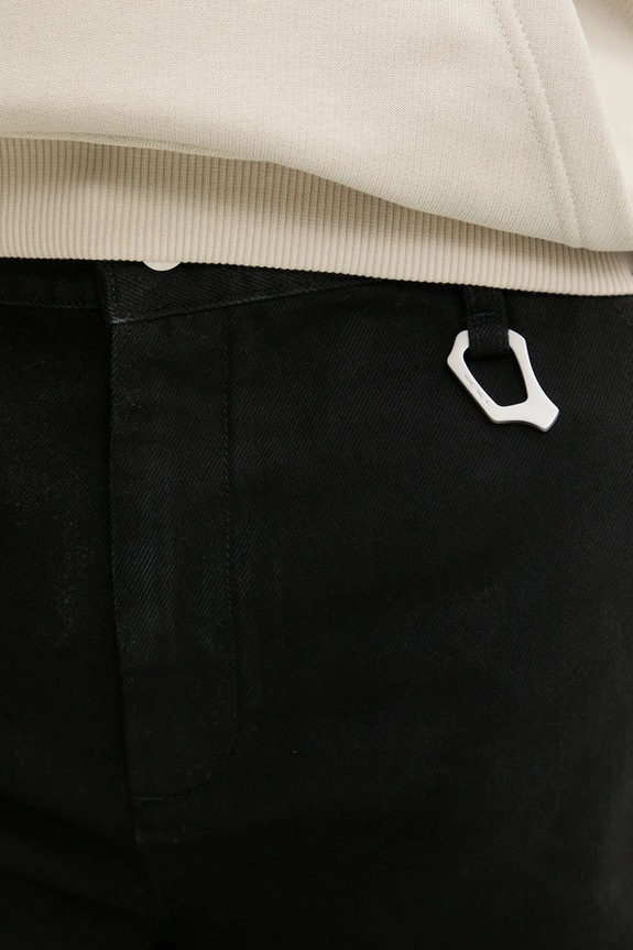 Τζιν παντελόνι Heliot Emil μαύρο SS25.M.10.189.BLK01