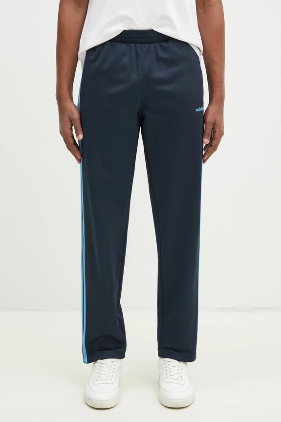 adidas Originals pantaloni della tuta Track Pant applique blu navy JC8363