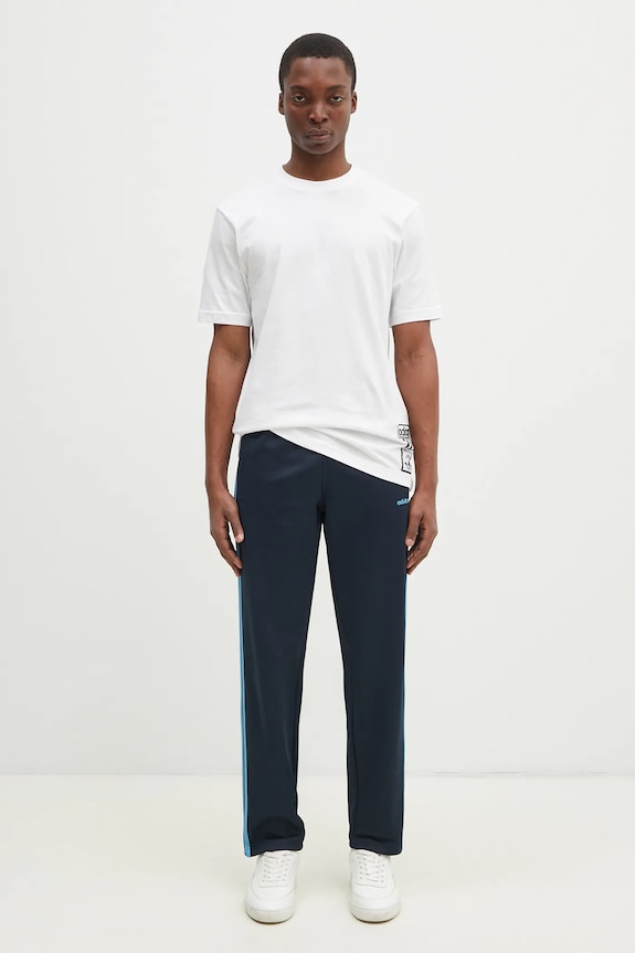 adidas Originals pantaloni della tuta Track Pant JC8363 blu navy
