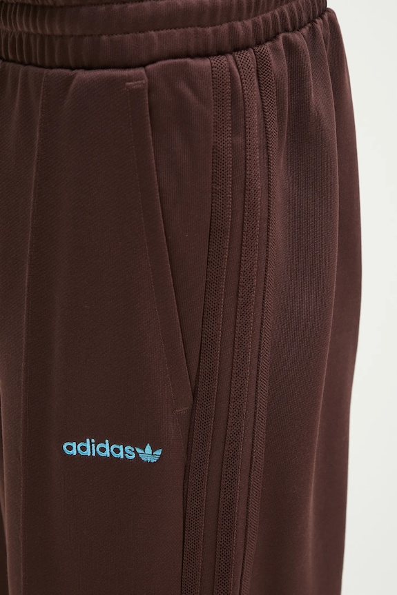 Tepláky adidas Originals Flare Pant hnědá JC8381