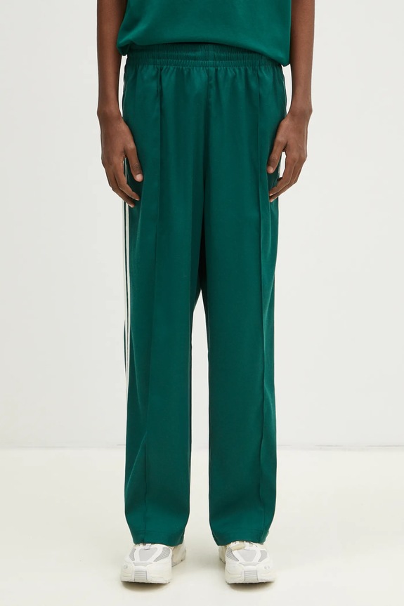 Спортивные штаны adidas Originals Premium Baggy Track Pant трикотаж зелёный JM3584