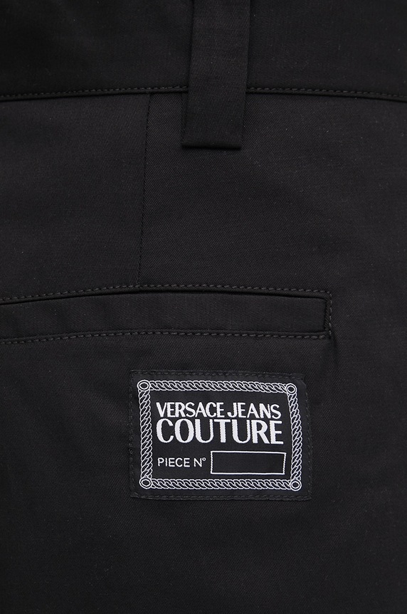 Hlače Versace Jeans Couture crna 78GAA106.N0311