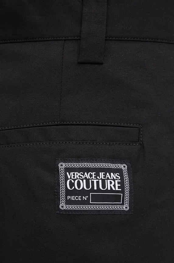 Hlače Versace Jeans Couture crna 78GAA106.N0311