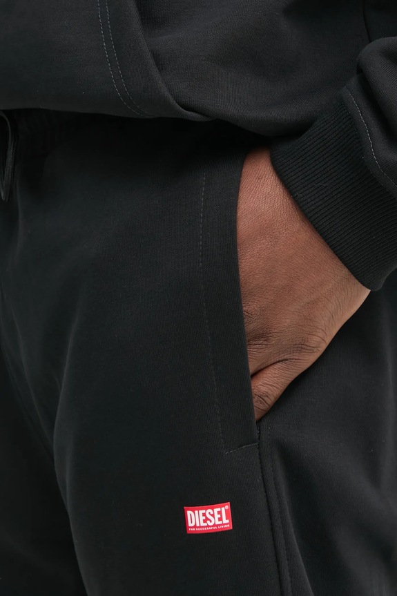 Diesel pantaloni de trening bărbați negru A16402.0HYAT