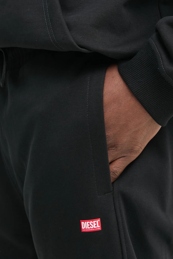 Diesel pantaloni de trening bărbați negru A16402.0HYAT