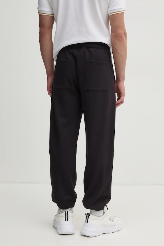 Ρούχα Βαμβακερό παντελόνι Versace Jeans Couture 78GAAT08.CF01T μαύρο