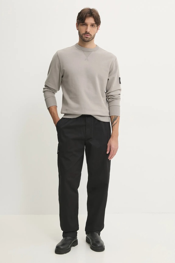 Calvin Klein Jeans spodnie J30J327615 czarny SS25