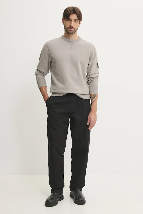 Calvin Klein Jeans spodnie J30J327615 czarny SS25