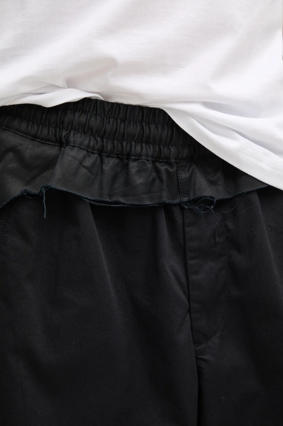 Bavlnené nohavice Diesel P-GUSTAF TROUSERS čierna A16074.0IQAV